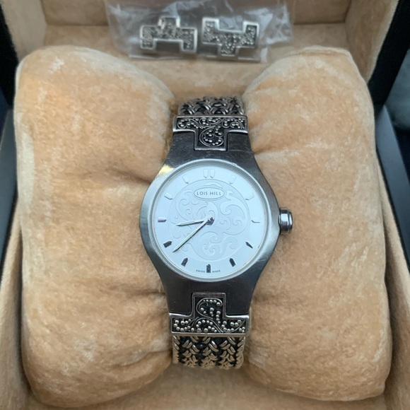 Lois Hill Jewelry - Lois hill sterling silver watch 925 & stainless